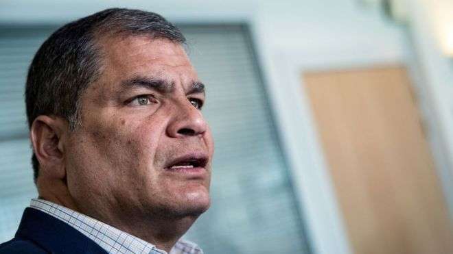 Por caso de sobornos, ordenan prisión preventiva contra el expresidente de Ecuador Rafael Correa