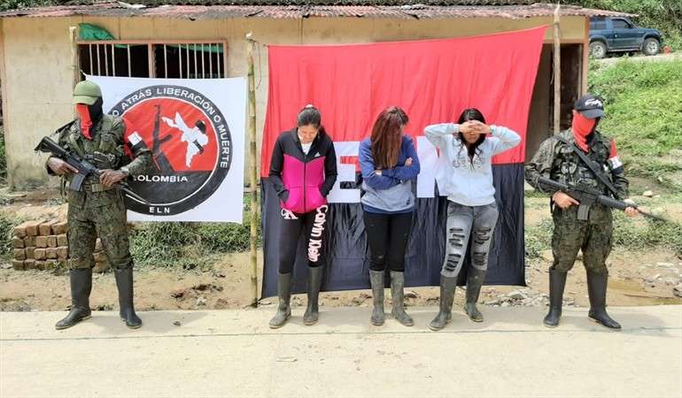 ELN liberó tres indígenas que tenía en su poder