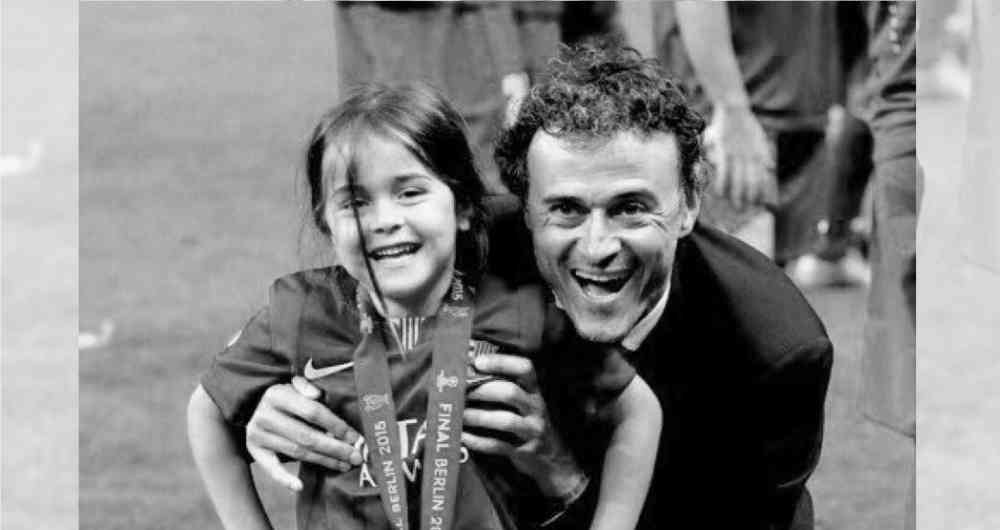 Tristeza en el mundo del fútbol, falleció de cáncer la hija de Luis Enrique, extécnico del Barcelona