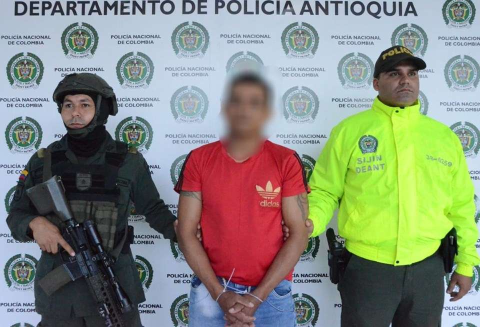 Capturan a presunto asesino de agente de tránsito en el Bajo Cauca antioqueño