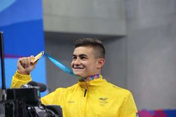 El clavadista Daniel Restrepo ganó medalla de oro para Colombia