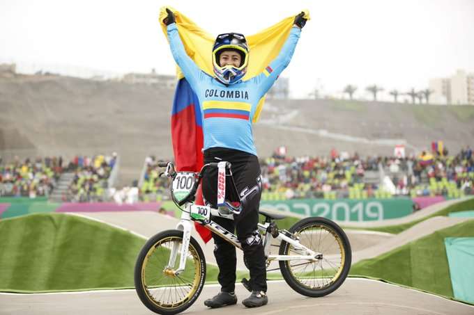 La reina del BMX, Mariana Pajón ganó oro en los Panamericanos