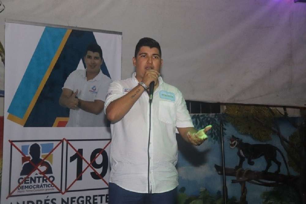 Andrés Negrete suma y suma adeptos para el Concejo de Montería