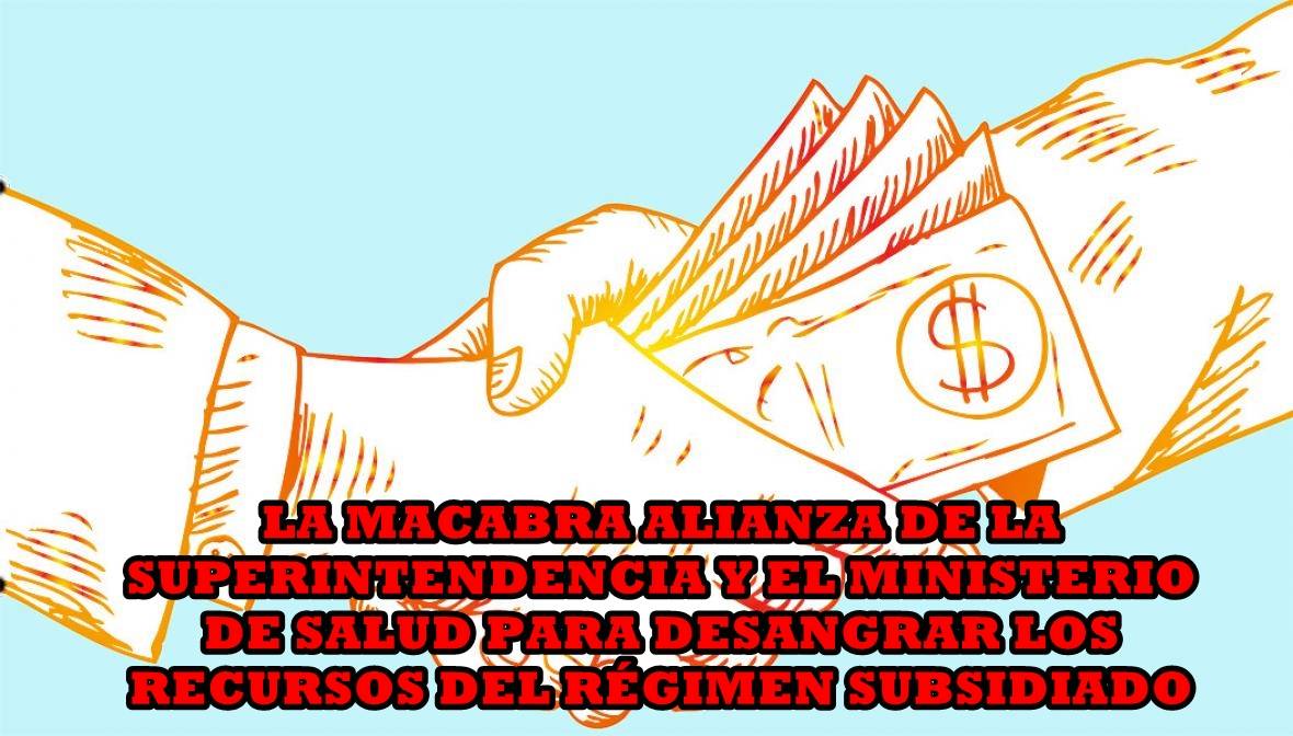 ¡Lo que faltaba! Así se estarían robando la plata del régimen subsidiado