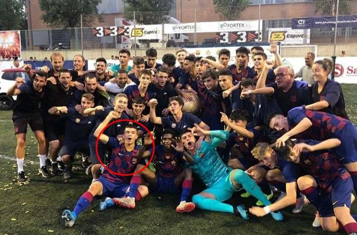 El monteriano Juan David Fuentes campeón con el Barcelona