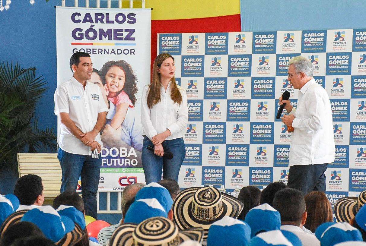 Carlos Gómez tiene una hoja de vida inmaculada, es un hombre muy bien preparado y totalmente transparente: senador Álvaro Uribe