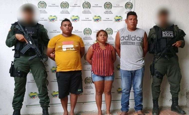 Capturan a tres integrantes del ‘Clan del Golfo’