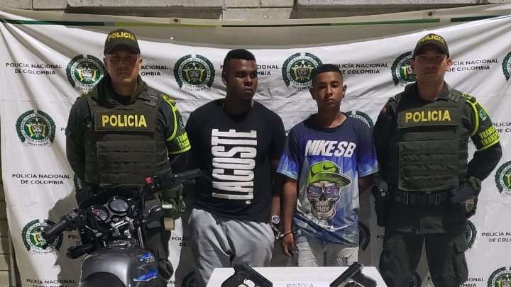 Cayeron por atracar a un hombre con armas de juguete en Planeta Rica