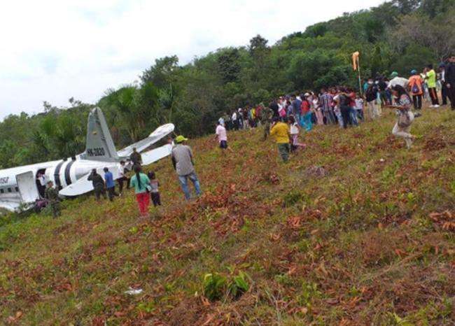 Aeronave se salió de la pista en Amazonas