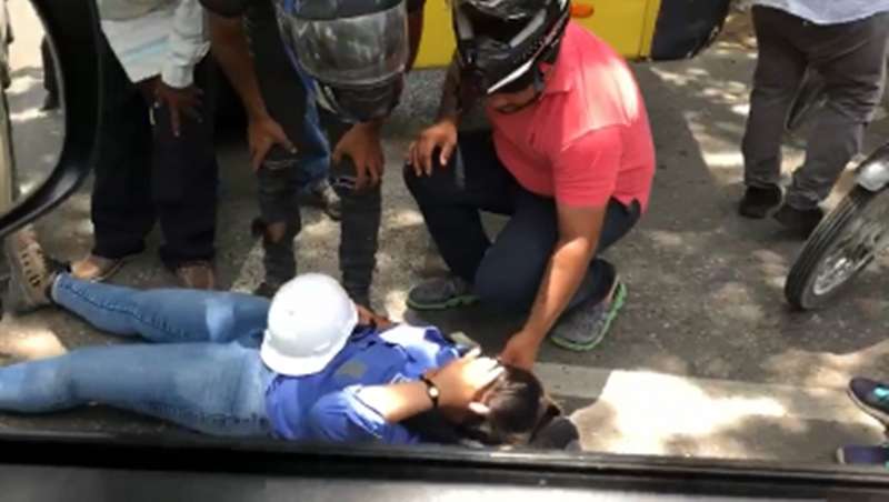 [En video] Accidente en la vía Cereté – Montería dejó una mujer herida