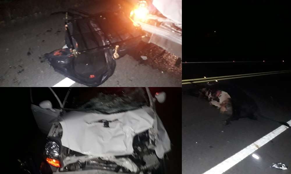 Aparatoso accidente de tránsito en la vía San Carlos – Cereté