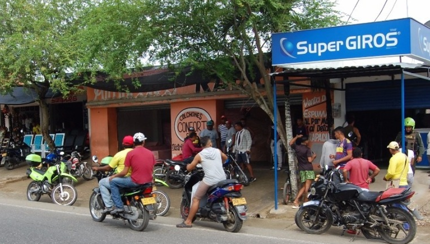 Ladrones se llevaron 15 millones de pesos de un Súper Giros en Sampués