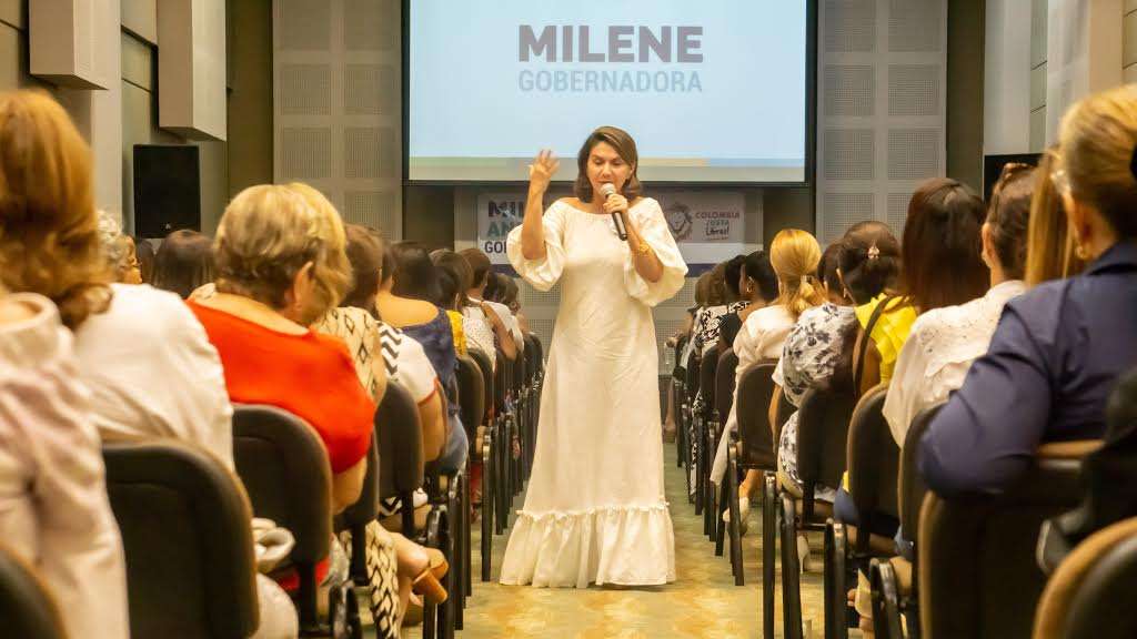 Mujeres respaldan candidatura de Milene Andrade a la Gobernación de Córdoba