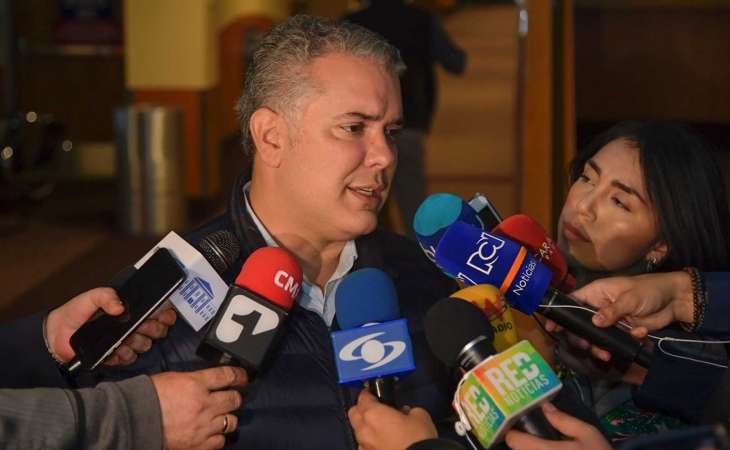 Iván Duque descarta diálogo con Maduro como propone la ONU