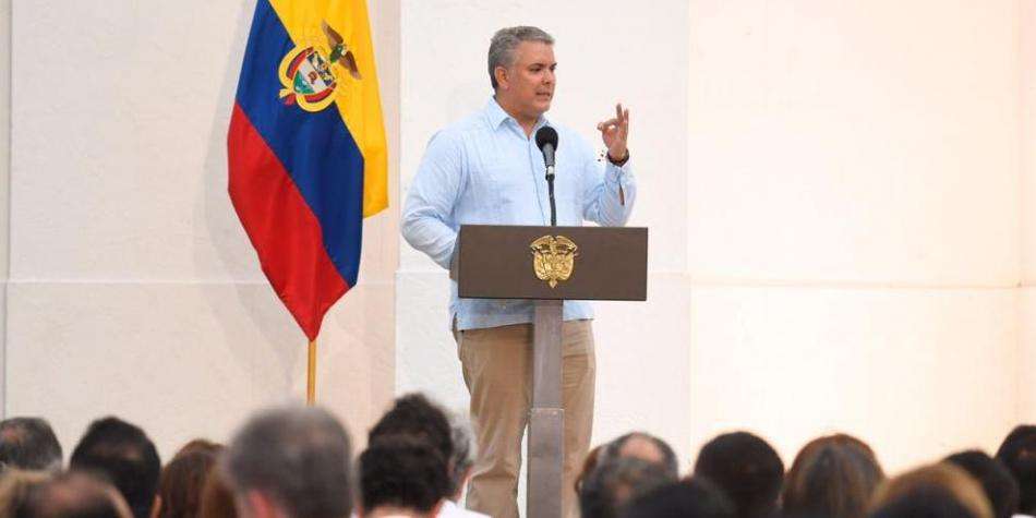 “Vamos a sacar de Córdoba al ‘Clan del Golfo’, a los ‘Caparros’ y a los ‘Pelusos’”: Iván Duque