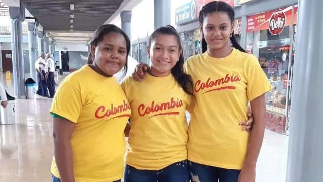 Tres cordobesas en la Selección Colombia de Sóftbol Sub-15