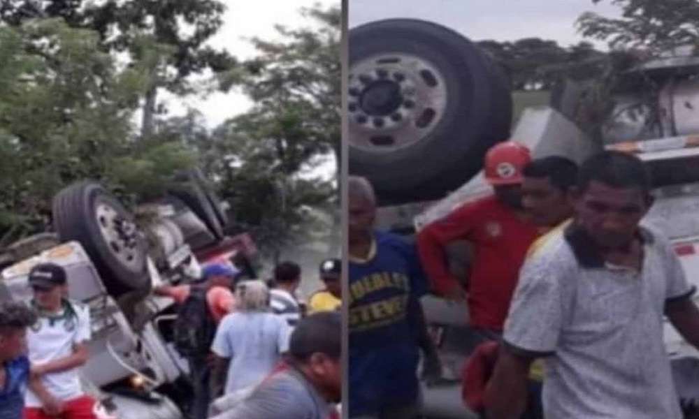 Un muerto dejó volcamiento de una tractomula en la vía Sahagún – Chinú