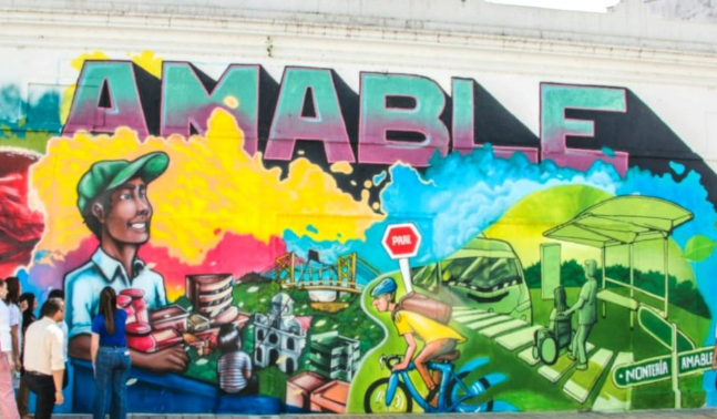 Arte urbano: con mural muestran la transformación urbana y social de Montería