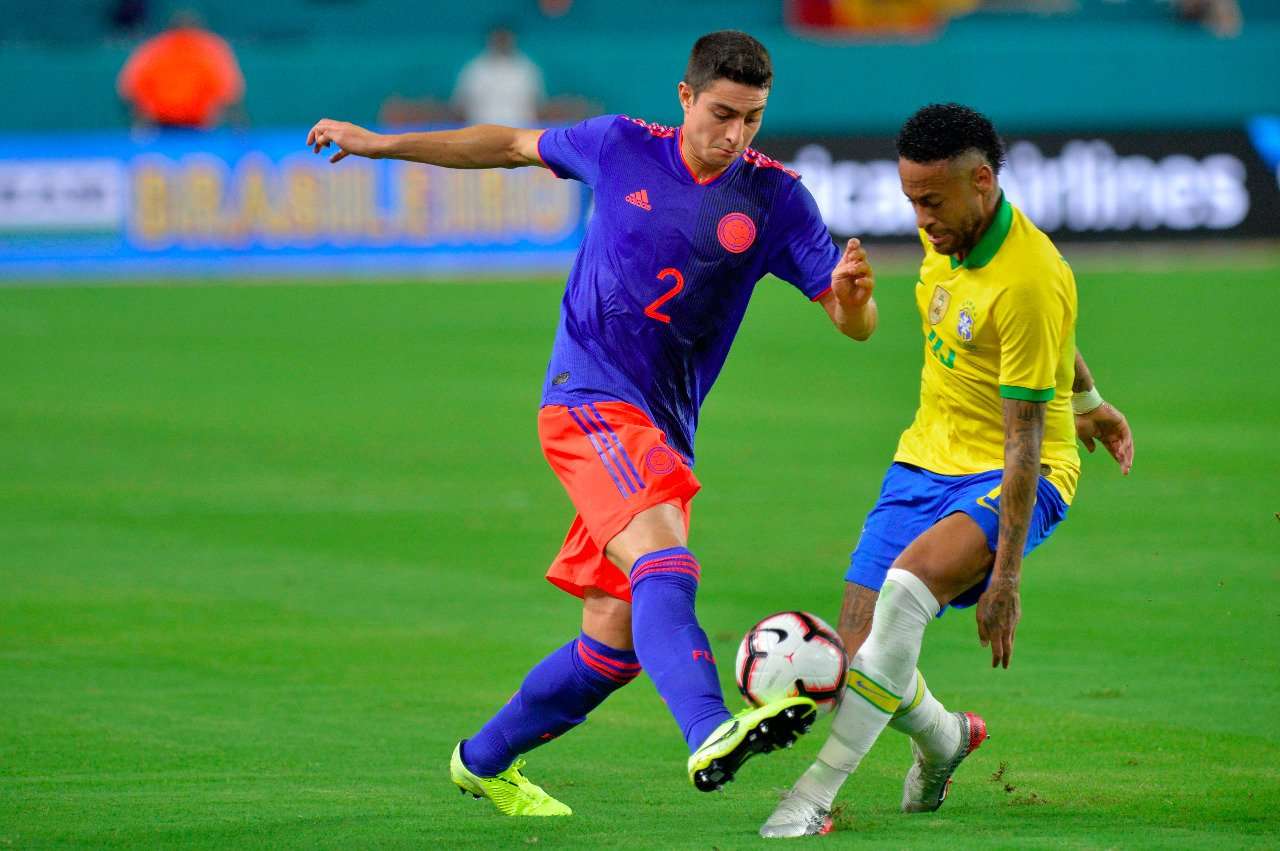 Colombia y Brasil dividieron honores en el amistoso