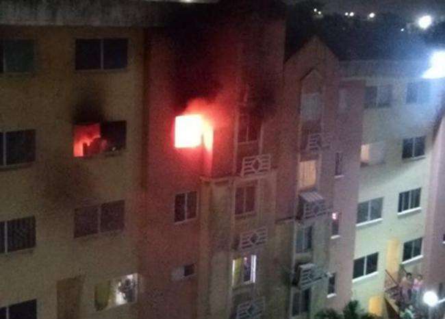 Murió anciana tras incendiarse el apartamento en que vivía