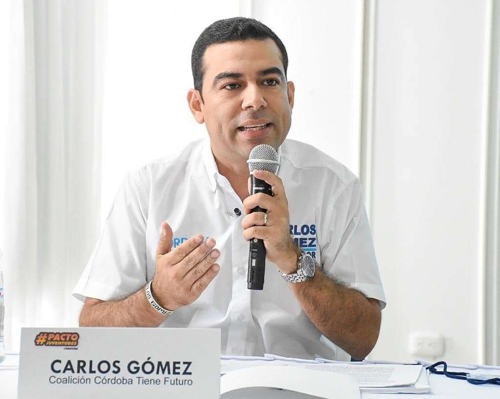 Nuevamente el candidato a la Gobernación Carlos Gómez es declarado objetivo militar por las Águilas Negras