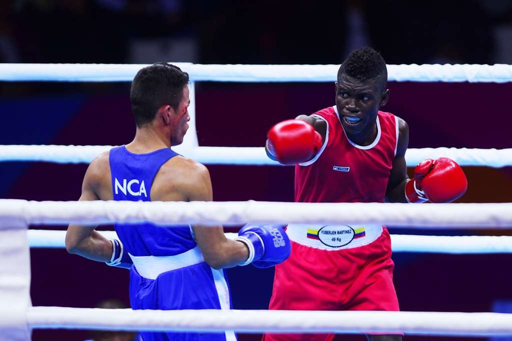 Pugilistas colombianos viajaron al Mundial en Rusia