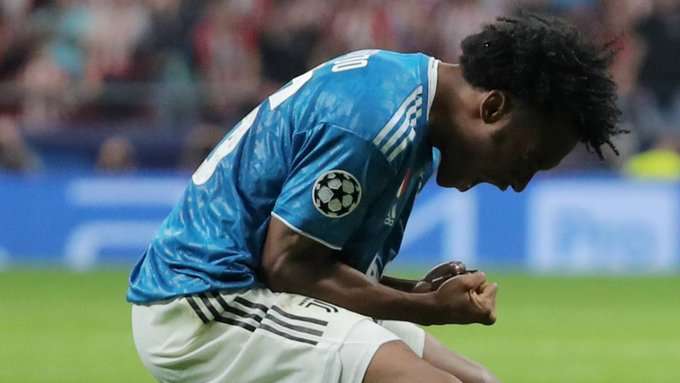 Merecido, gol de Cuadrado elegido como el mejor de la semana en la Champions