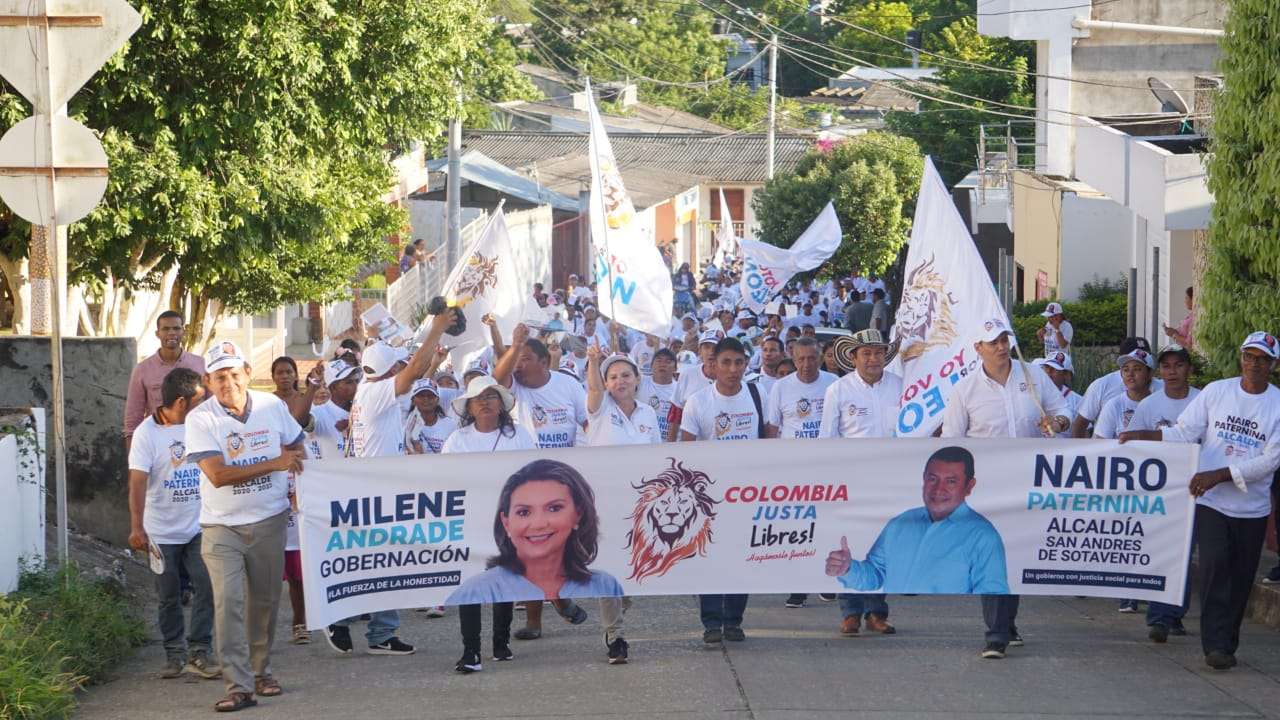 Crece el apoyo a la campaña de Milene Andrade a la Gobernación