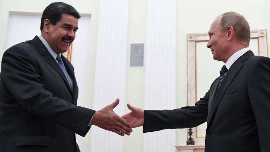 Nicolás Maduro llegó a Rusia para reunirse con Vladimir Putin