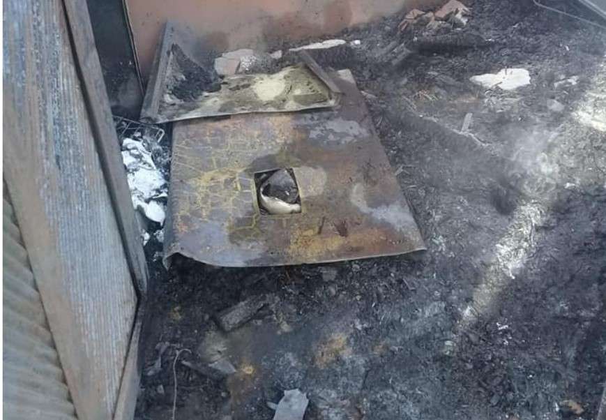 Voraz incendio acabó con restaurante escolar en Tierralta