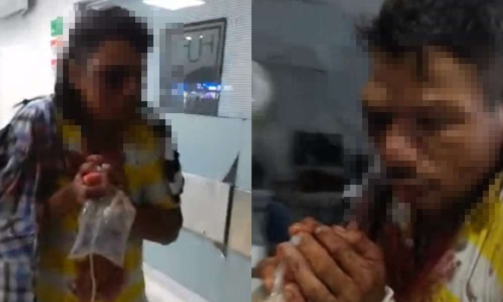 [Video] Le pegaron un tiro en el ojo y médicos de un centro asistencial se negaron a atenderlo