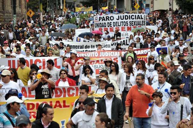 Comenzó el paro de 48 horas de jueces y fiscales en todo el país