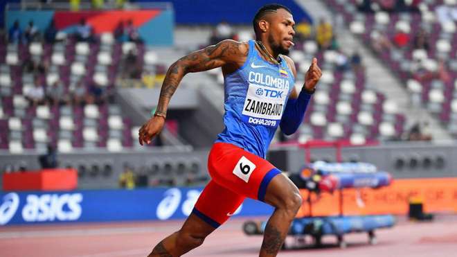 Histórico, Anthony Zambrano ganó medalla de plata en el Mundial de Atletismo