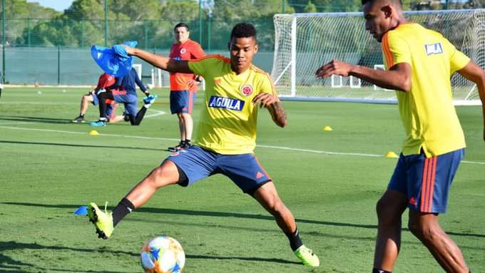 Colombia entrenó con grupo completo pensando en el amistoso ante Chile