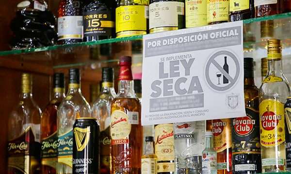 Alcaldía decretó Ley Seca para el fin de semana de elecciones