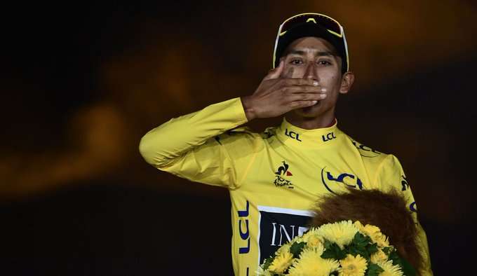 Egan Bernal, nominado a la ‘Bicicleta de Oro’ 2019