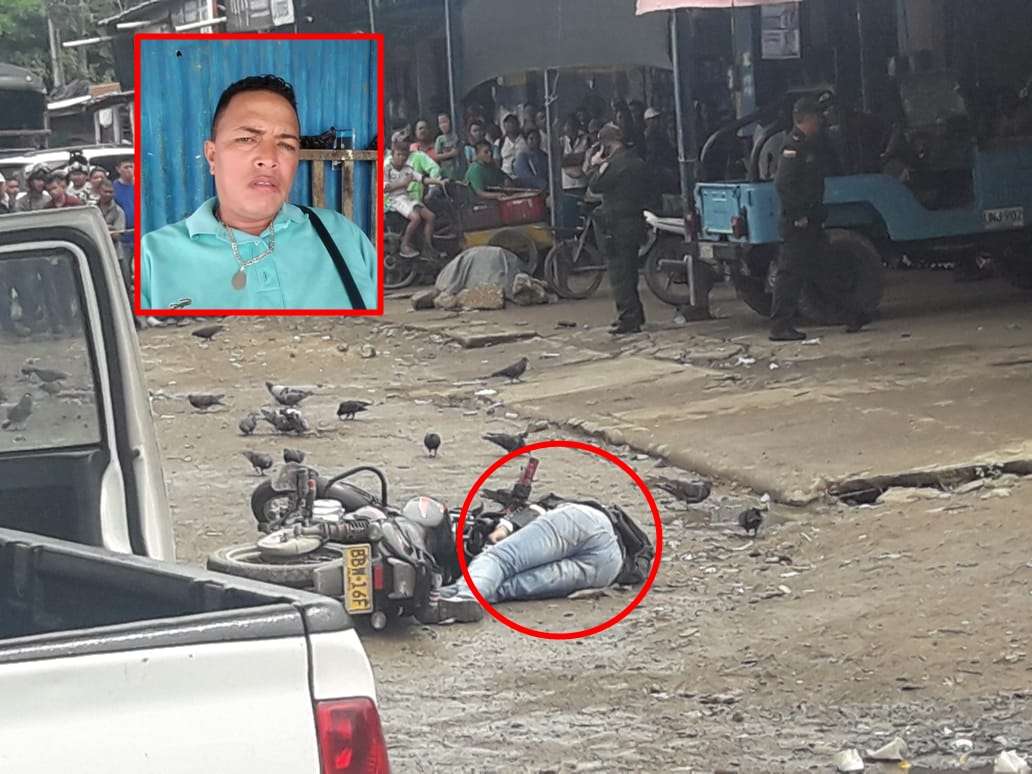 Asesinan a motociclista en el Mercadito del Sur
