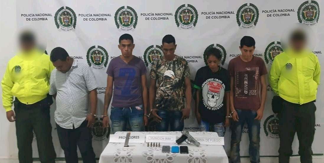 Capturan a cinco integrantes del Clan del Golfo en Córdoba