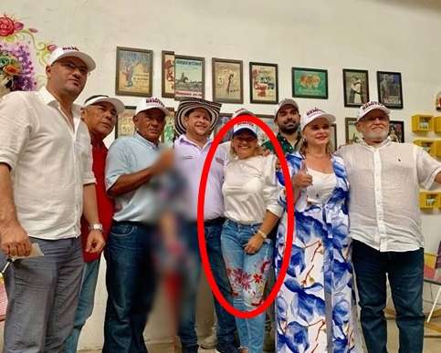 Por lavado de activos condenan a Blanca Nelly, mano derecha de la campaña del candidato Orlando Benítez