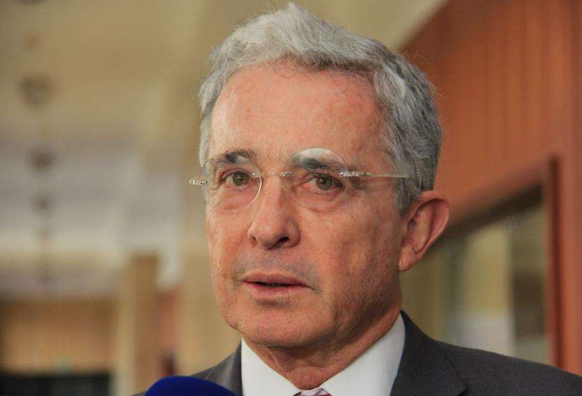 Álvaro Uribe llegó a la Corte para rendir indagatoria