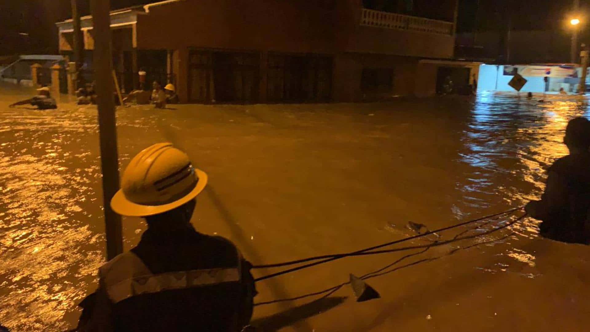 Situación crítica en Apartadó: emergencia por desbordamiento del río