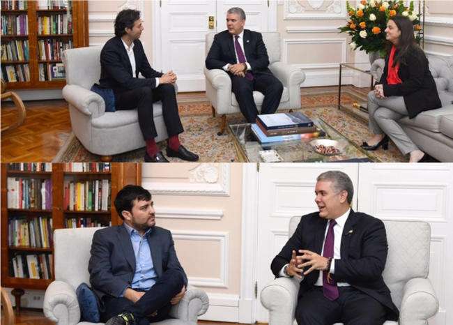 Duque se reunió con los alcaldes electos de Medellín y Barranquilla
