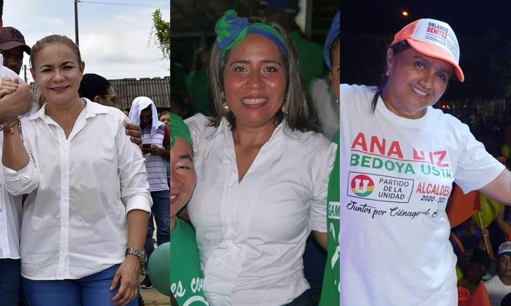 Tres mujeres ganaron alcaldías en Córdoba: Puerto Escondido, San Carlos y Ciénaga de Oro