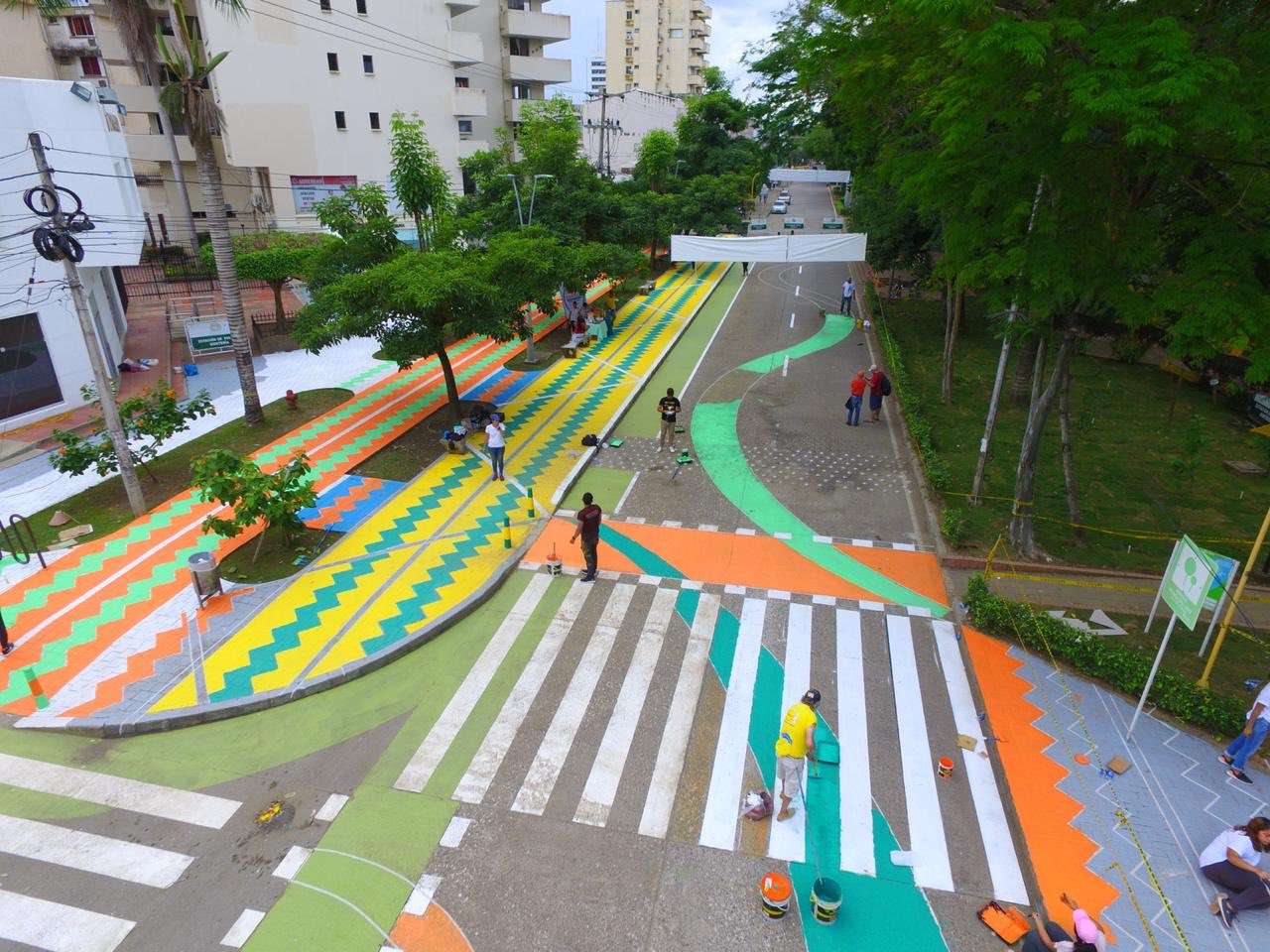 Una ciudad sostenible: llega a Montería el primer proyecto de Urbanismo Táctico