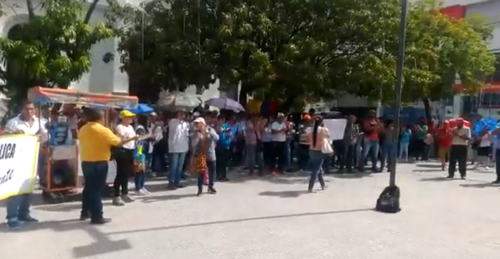 Monterianos se sumaron a otra jornada del paro nacional y protestaron de forma pacífica
