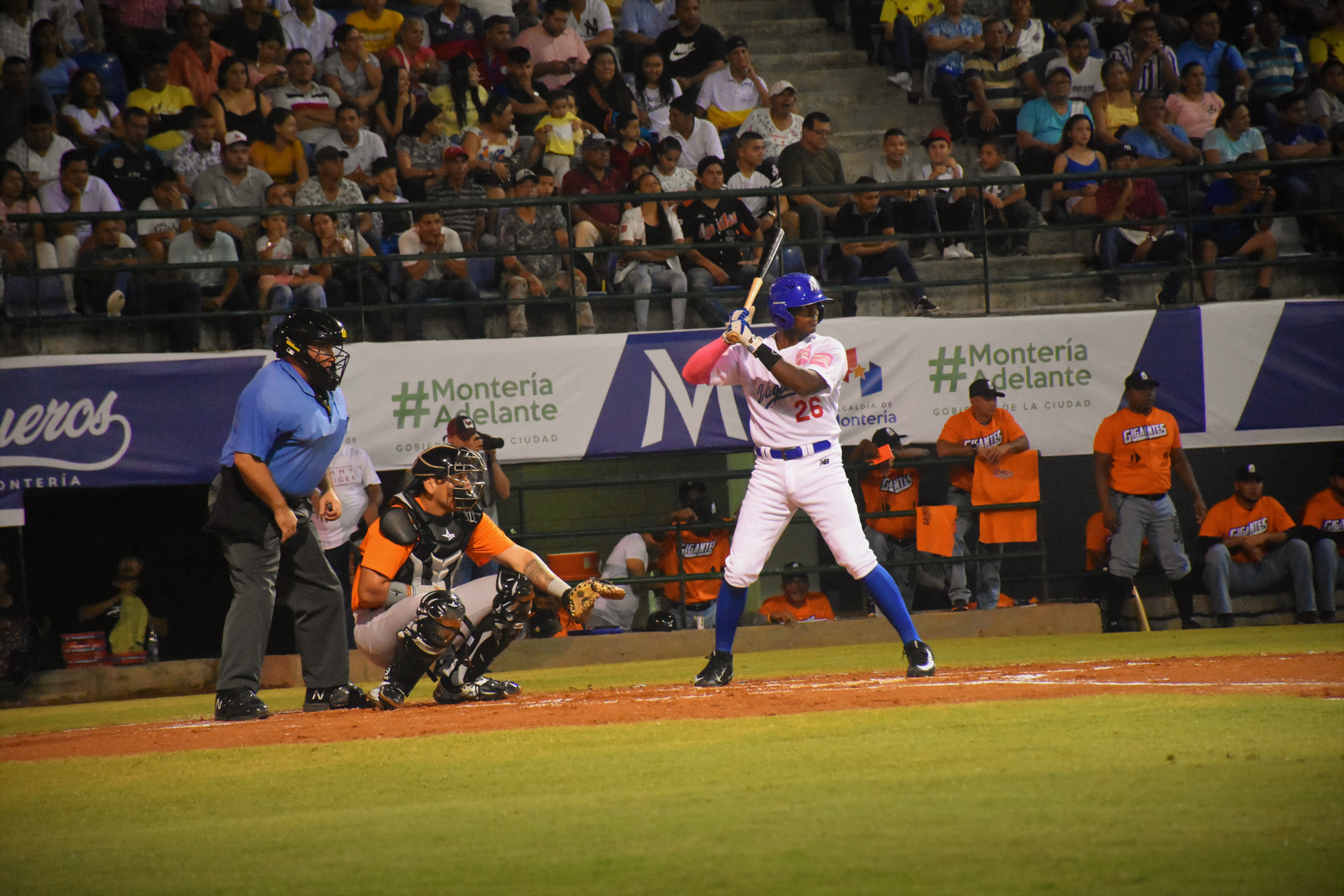 Vaqueros de Montería cayó ante Gigantes de Barranquilla en el primer juego de la serie