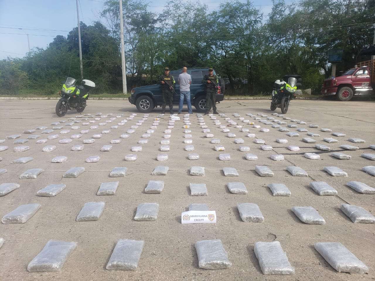 En Córdoba, incautan más de 124 mil dosis de marihuana