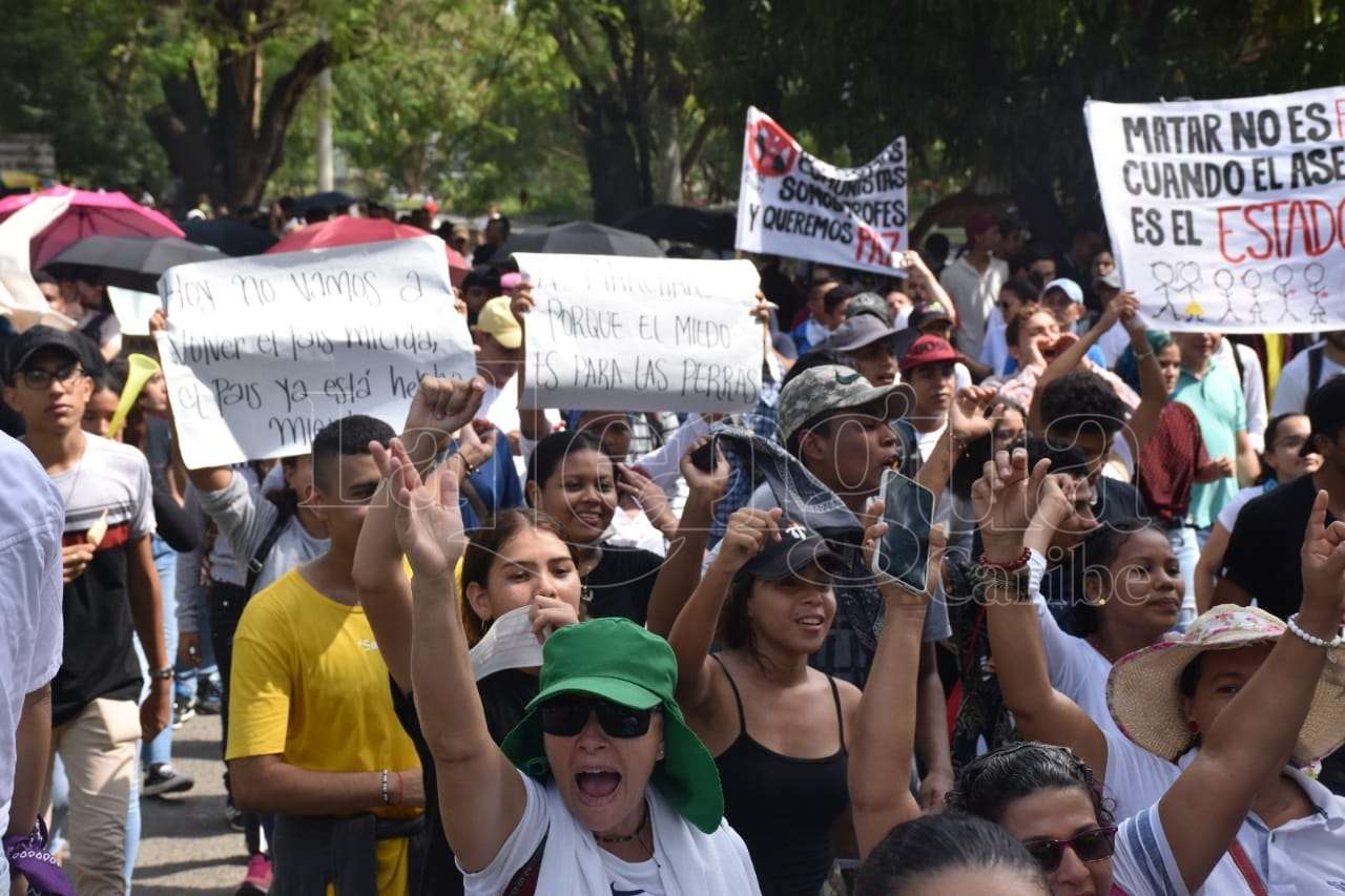 En la Costa Caribe atendieron el llamado al paro nacional