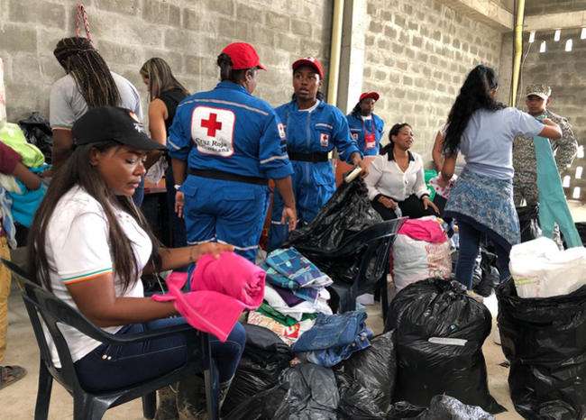 Entregan más de 100 toneladas de ayudas humanitarias en Antioquia tras fuerte ola invernal