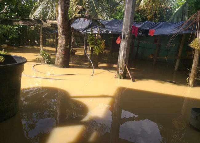 Más de 30 familias lo perdieron todo por inundaciones en Chigorodó
